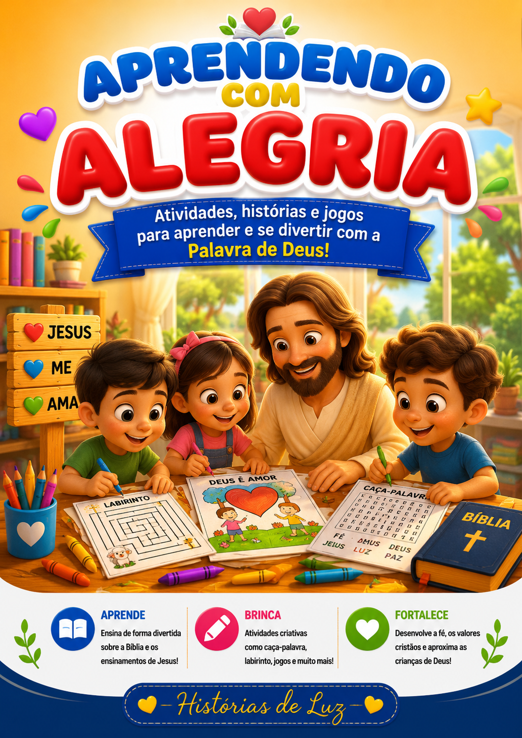 Capa do eBook Aprendendo com Alegria