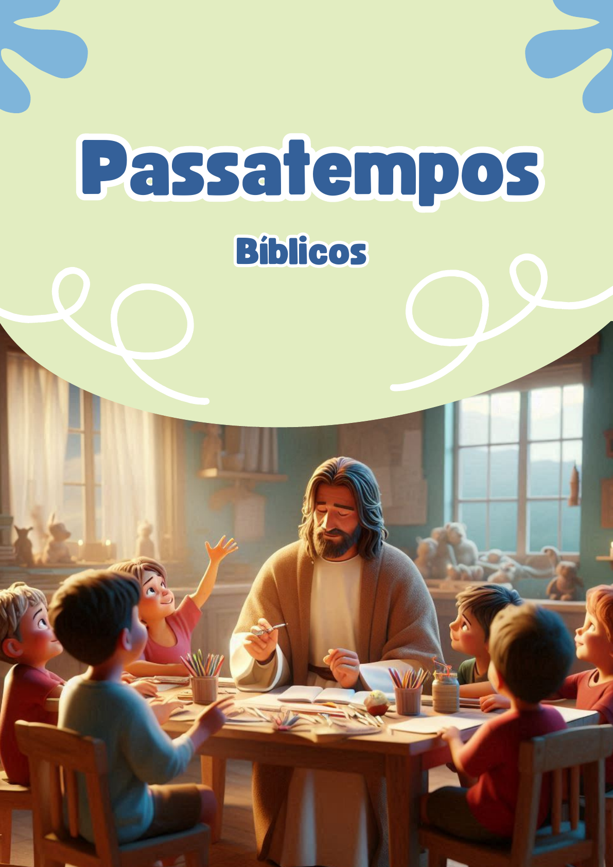 Capa do eBook Passatempos Bíblicos